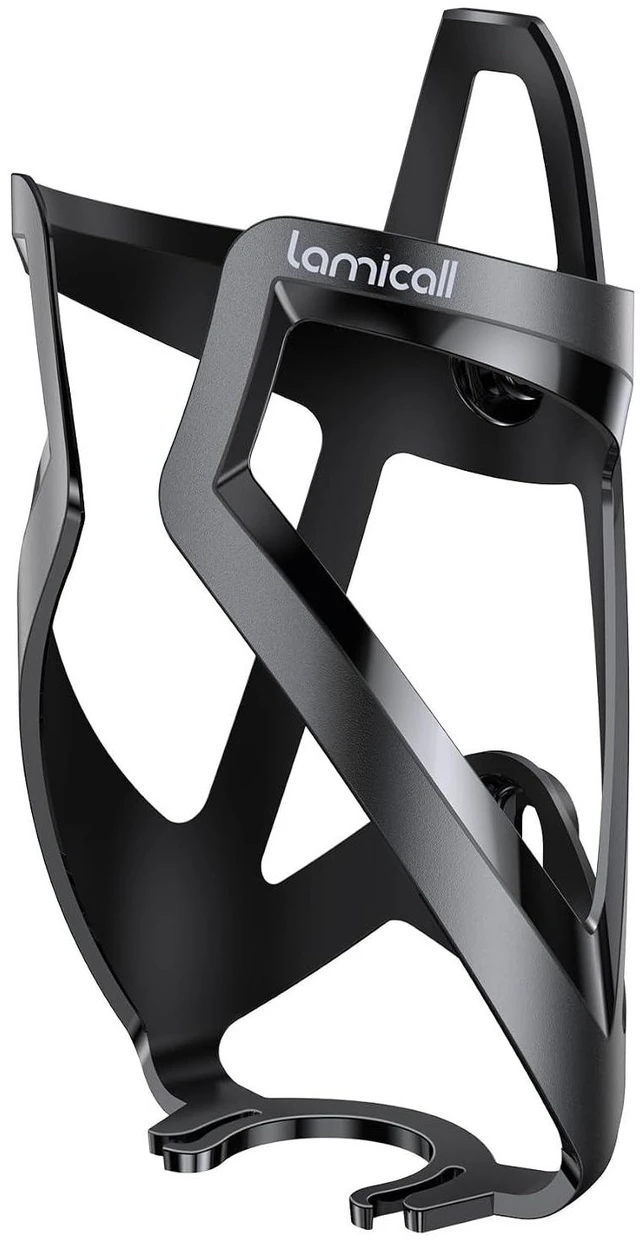 Main image of Bike Water Bottle Holder - 1.2 Oz Ultralight & Sturdy Bike Cup Holder, Bicycle Drink Cage, Cycling Bike Water Bottle Cage with Screw Tool, for 2.75-3.94" Diameter Bottles