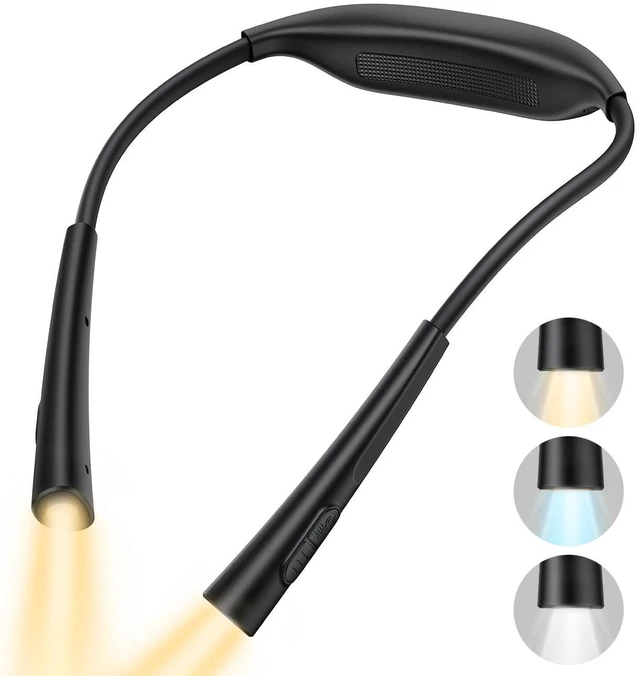 Main image of 3.4oz Ultra-Light Book Light for Neck with 70 Hours Runtime