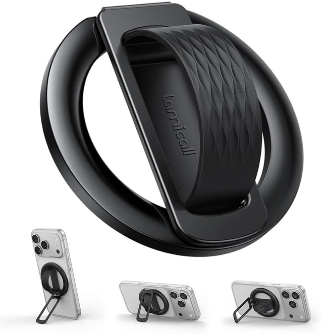Main image of Magnetic Phone Grip for MagSafe - Ultra Soft Finger Silicone Loop