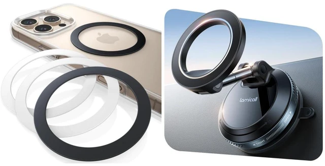 Main image of 4 Pack for MagSafe Sticker Ring & Car Phone Holder