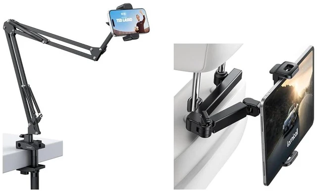 Main image of Phone Holder for Bed & Car Headrest Tablet Holder