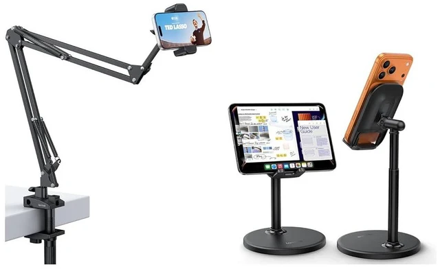 Main image of Phone Holder for Bed & Cell Phone Stand for Desk