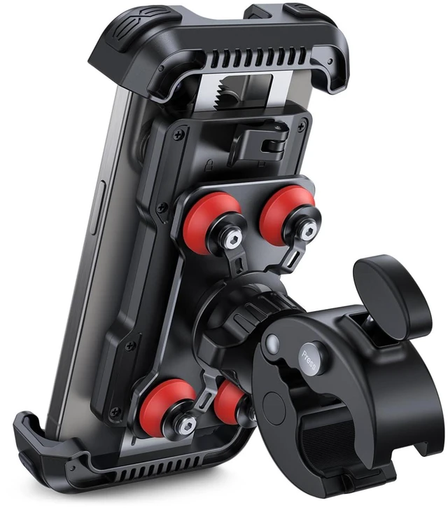 Main image of Motorcycle Phone Mount Holder with Dual Vibration Dampener