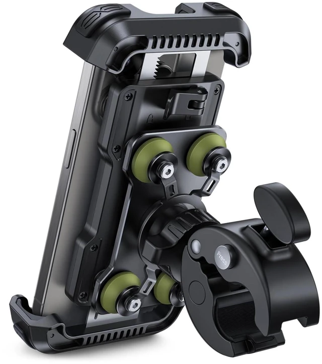 Main image of Motorcycle Phone Mount Holder with Dual Vibration Dampener