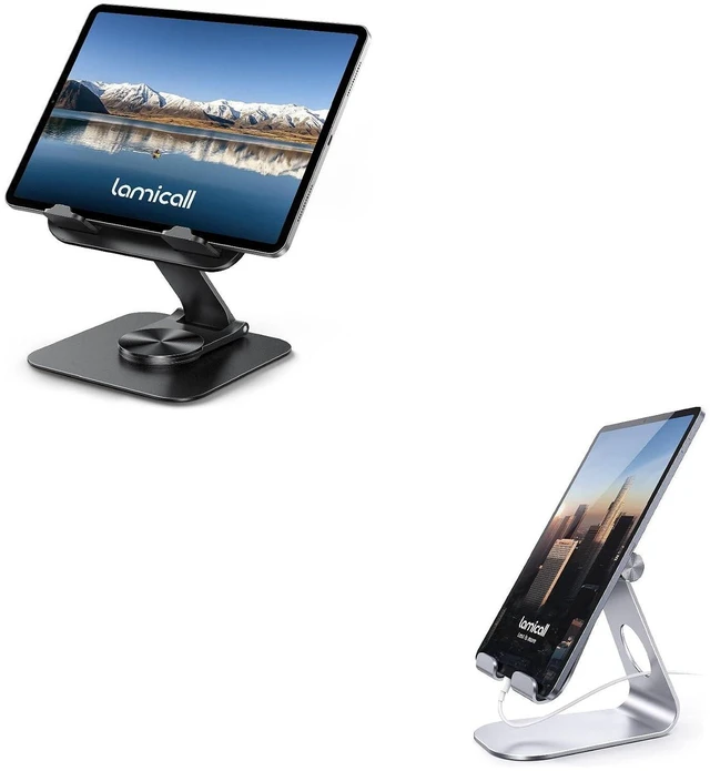 Main image of Adjustable iPad Stand for Desk and Tablet Stand