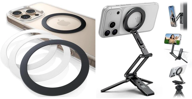 Main image of 4 Pack for MagSafe Sticker Ring & for MagSafe Tripod Stand