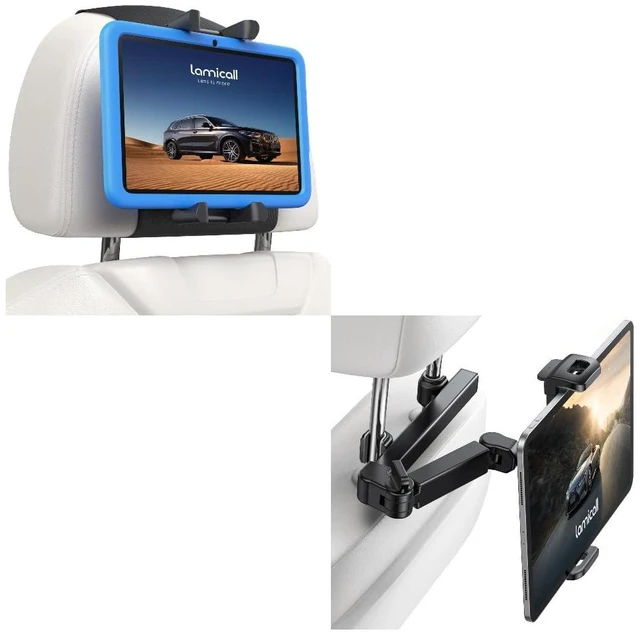 Main image of Car Headrest Tablet Holder, Tablet Car Mount for Back Seat
