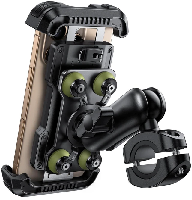 Main image of Motorcycle Phone Mount Holder with Dual Vibration Dampener