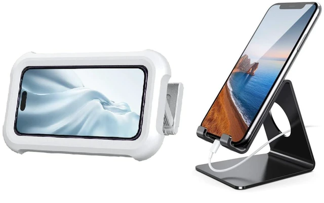 Main image of Cell Phone Stand and Waterproof Shower Phone Stand