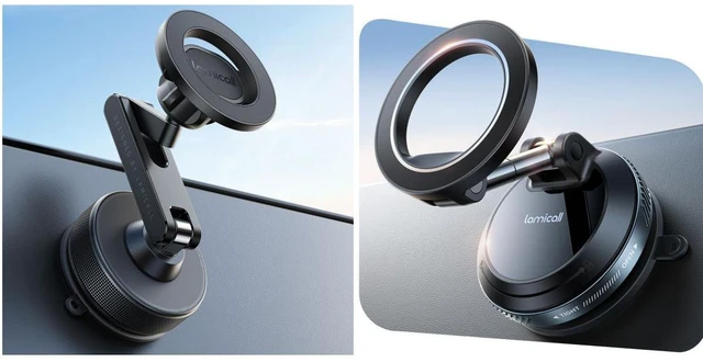 Main image of Car Phone Holder and Vacuum Suction Cup Phone Mount