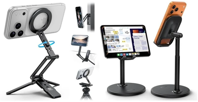 Main image of for MagSafe Tripod Stand & Cell Phone Stand