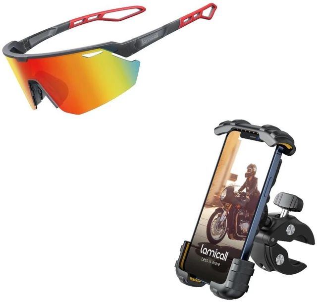 Main image of Bike Phone Holder + Polarized Sports Sunglasses