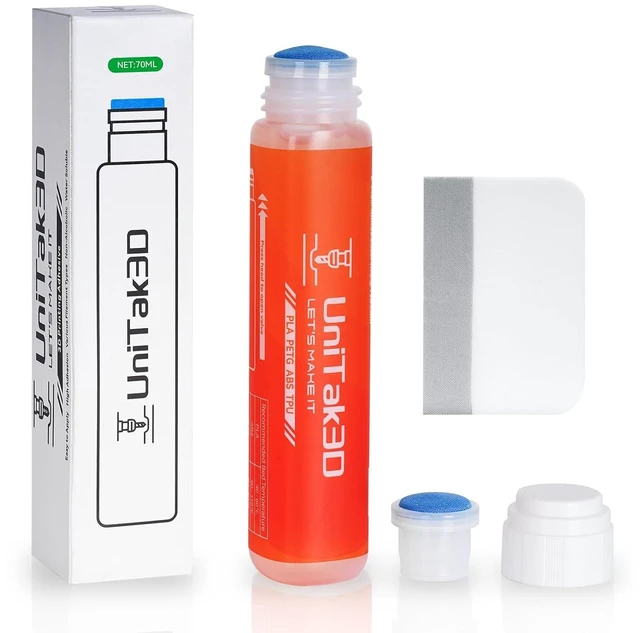 Main image of 3D Printer Adhesive Glue 70ml, for PLA ABS PETG PC TPU ASA & Most Filaments