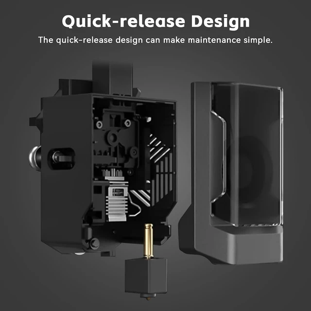 Alt view image 7 of 7 - 2PCS Kobra 3/Kobra 3 V2 Combo Hotend 3D Printer All Metal Extruder Hot End