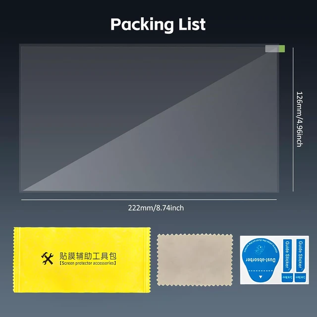 Alt view image 3 of 7 - ANYCUBIC Photon Mono 7/Pro 3D Printer Screen Protector,Protective Film 5Pcs Compatible with UV Resin 3D Printers-Thickness 0.1mm-ONLY for Photon Mono 7 and Photon Mono 7 Pro 3D Printers-NEW Size 222*1