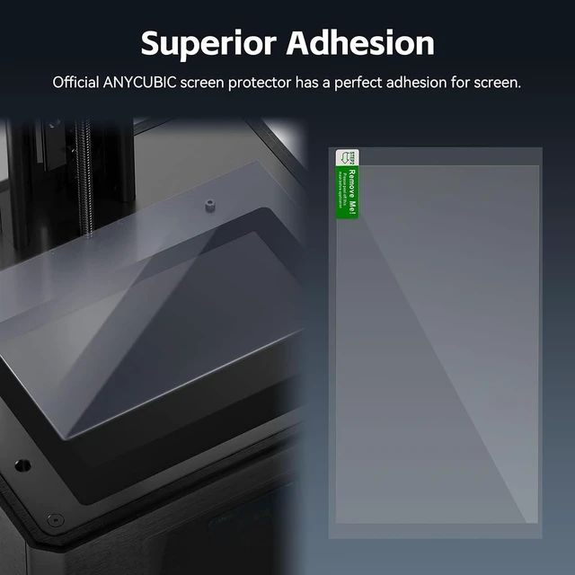 Alt view image 6 of 7 - Anycubi Photon Mono 4/Ultra Screen Protector,Original 3D Printer Protective Film 5Pcs Compatible with 7.1 inch LCD SLA UV Resin 3D Printers-Thickness 0.15mm-ONLY for Photon Mono 4/Photon Mono 4 Ultra