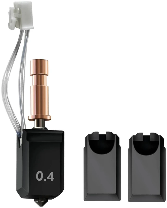 Main image of for Anycubic Kobra S1 Ceramic Hotend 0.4mm Hardened Steel Nozzle,Upgraded Protection Thermistor,Kobra S1 Combo Hotend 24V 48W Rapid Heating Head 3D Printer Accessory with 2 Pcs Silicone Sock