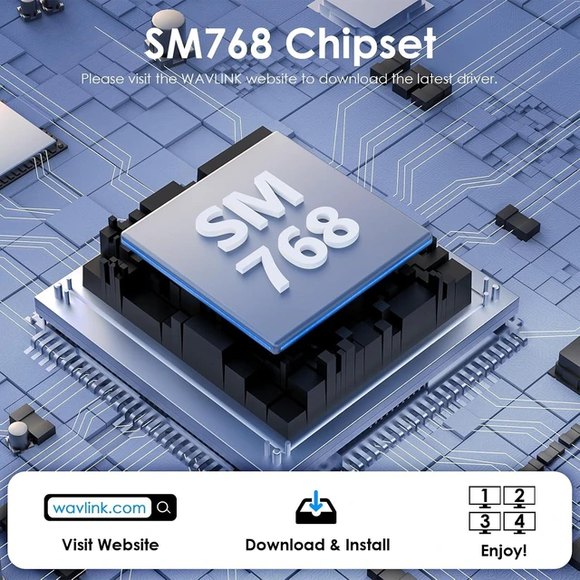 Alt view image 5 of 7 - 4-Port HDMI Splitter, USB C to Quad Monitor 4K Adapter