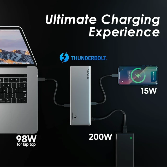 Alt view image 7 of 7 - Thunderbolt 4 Dock, TB4 and DisplayLink Integration Technology