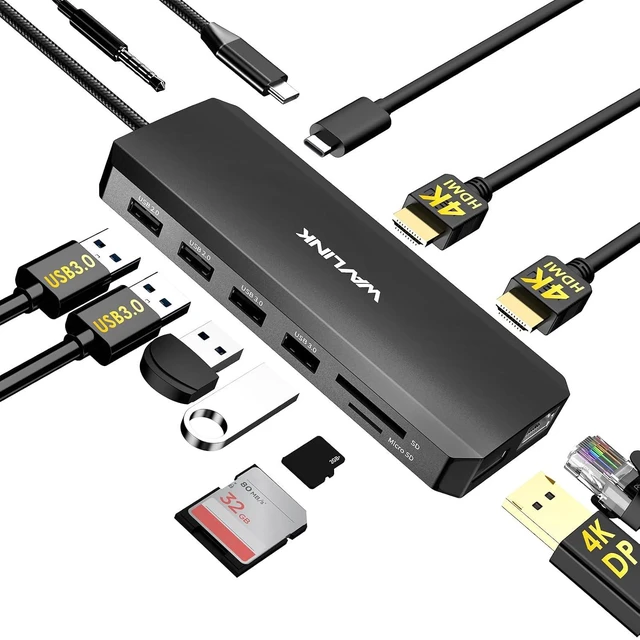 Main image of Laptop Docking Station Dual Monitor/Triple Display for Windows OS