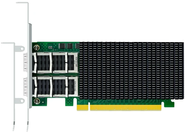 Main image of 100Gb QSFP28 NIC, ConnectX-4 VPI, EDR InfiniBand / 100GbE