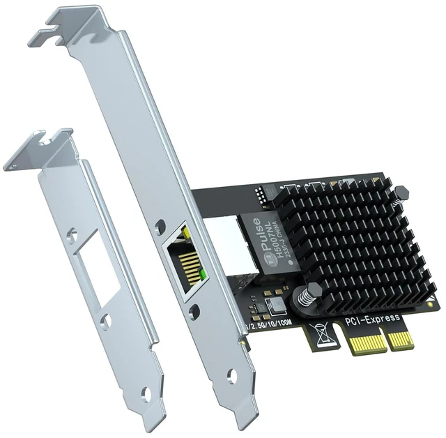 Main image of LE8127T1(X1) 10Gb PCIe 4.0 x1 RJ45 Network Card