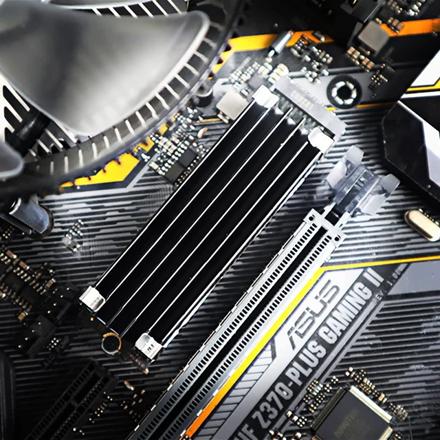 Alt view image 6 of 7 - 2-Pack M.2 SSD Heatsink for 2280 NVMe/SATA SSD