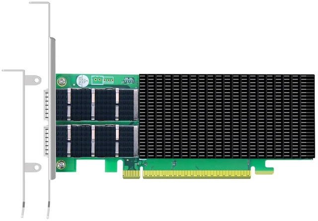 Main image of 2-Port 200Gb QSFP112 NIC, ConnectX-7, PCIe 5.0 x16, GPUDirect
