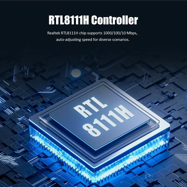 Alt view image 4 of 7 - LE8111H 1-Port Gigabit PCIe Network Card, RJ45 Ethernet NIC