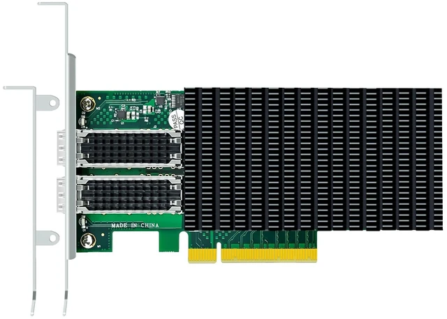 Main image of 2-Port 25Gb PCIe Network Card, ConnectX-4 Lx, SFP28, RoCE RDMA