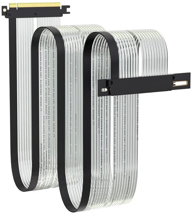 Main image of PCIe 5.0 x16 GPU Riser Cable Right 800mm, RTX 50/RX 9000
