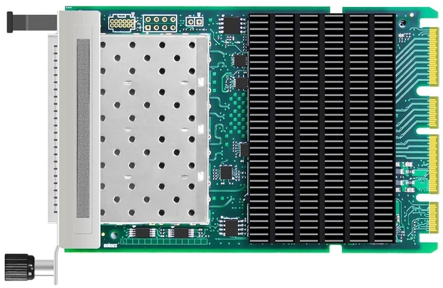 Main image of ST7394 Quad-Port 25G SFP28 PCIe 4.0 Network Card, Intel E810