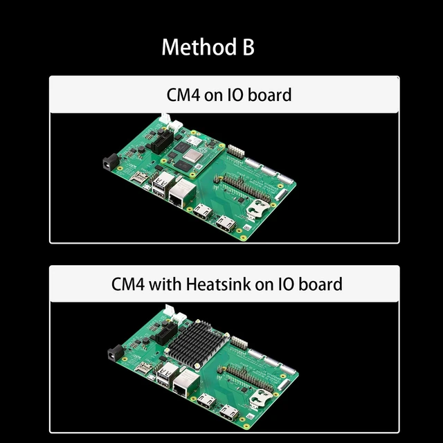 Alt view image 5 of 7 - Dedicated Aluminum Alloy Heatsink Kit for Raspberry Pi Module 4