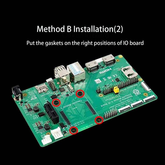 Alt view image 7 of 7 - Dedicated Aluminum Alloy Heatsink Kit for Raspberry Pi Module 4