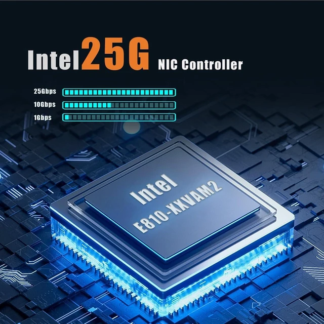 Alt view image 4 of 7 - ST7400 Dual 25G SFP28 PCIe 4.0 NIC, Intel E810-XXVAM2, RDMA