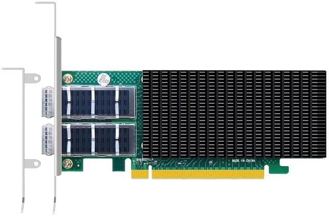 Main image of ST7339 Dual 100GbE QSFP28 NIC, Intel E810-CAM2, PCIe 4.0 x16