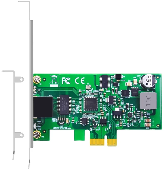 Main image of ST7474 PoE+ Gigabit PCIe Network Card, Intel 82574L NIC