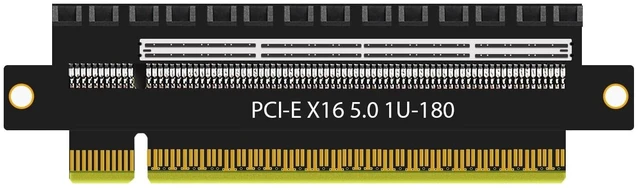 Main image of PA17 PCIe 5.0 x16 Riser Adapter Card, Straight Angle, 1U/2U