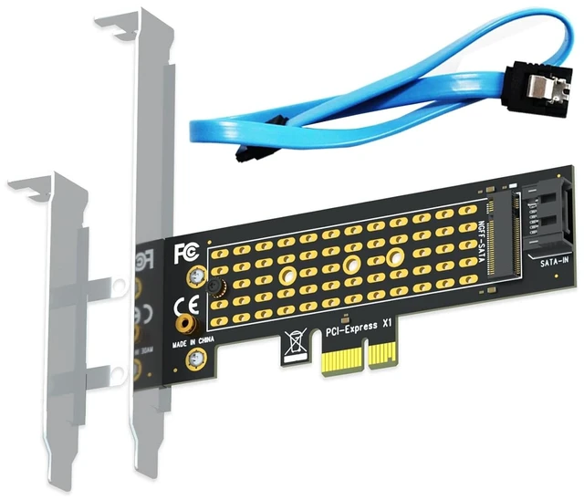 Main image of PA09-SA M.2 SATA Adapter for M.2 NGFF SATA SSD
