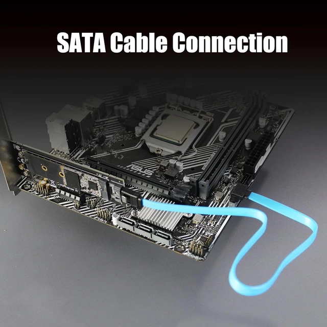 Alt view image 6 of 7 - PA09-SA M.2 SATA Adapter for M.2 NGFF SATA SSD