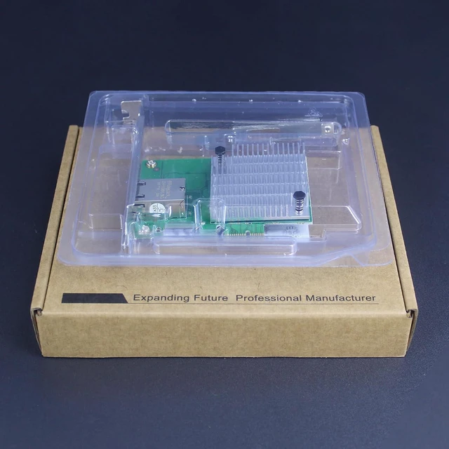 Alt view image 7 of 7 - ST7532 10Gb PCIe 4.0 x1 Network Card, Marvell AQC113 RJ45 NIC