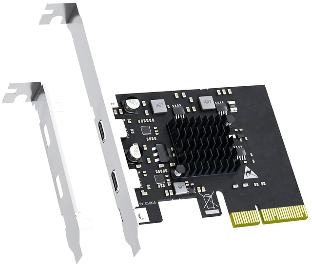 Main image of U3142C 2-Port 10Gbps PCIe USB C Card, USB 3.2 Gen 2, PCIe x4