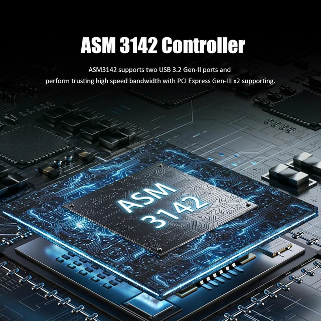 Alt view image 6 of 7 - U3142AC 10Gbps PCIe USB Card, USB-C and USB-A, USB 3.2 Gen 2