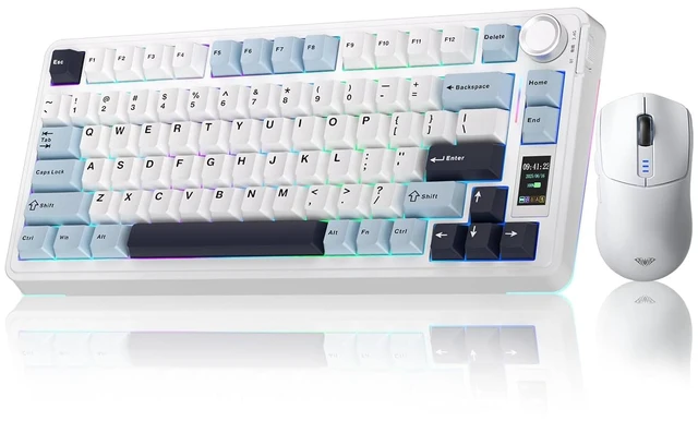 Main image of Wireless Keyboard and Mouse Combo, S75 Pro Mechanical Keyboard+SC580 Wireless Mouse
