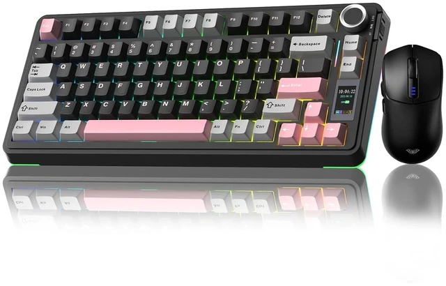Main image of Wireless Keyboard and Mouse Combo, S75 Pro Mechanical Keyboard+SC580 Wireless Mouse