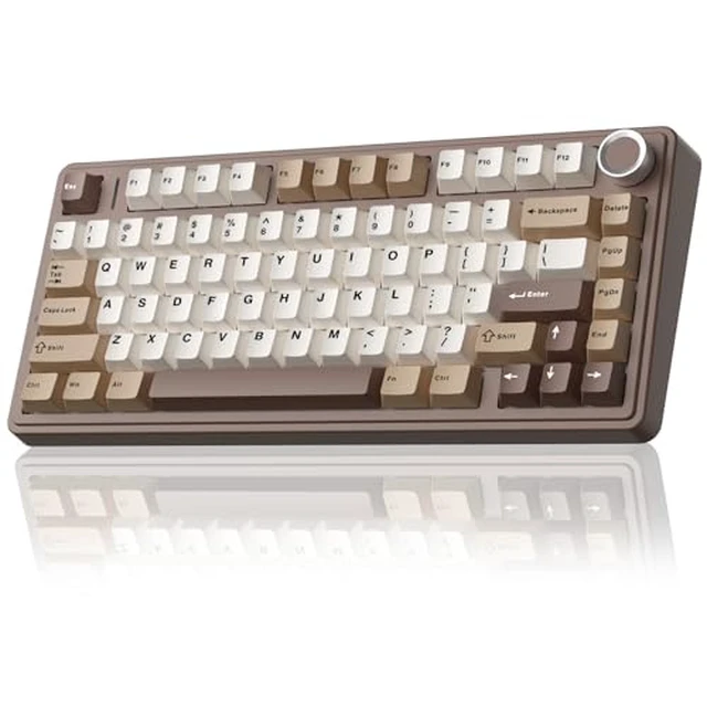 Alt view image 2 of 6 - Wireless Keyboard and Headset Combo, F75 Mechanical Keyboard G7 Pro Wireless Headset