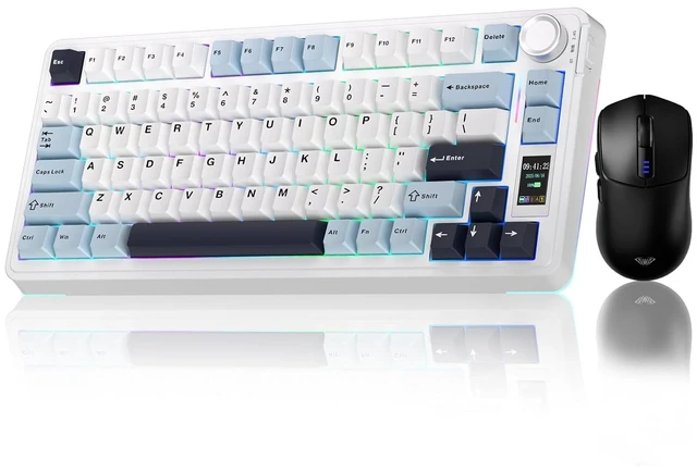 Main image of Wireless Keyboard and Mouse Combo, S75 Pro Mechanical Keyboard+SC580 Wireless Mouse