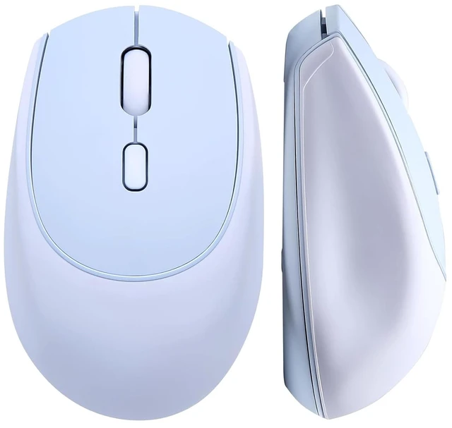 Main image of C2 Silicone Wireless Mouse 1600 DPI Optical 2.4GHz (Blue)