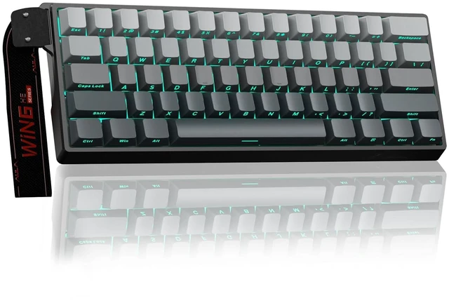 Main image of Aula WIN60 HE - 60% Mechanical Gaming Keyboard Wired, Hall Effect Magnetic Switch Hot Swappable,8000 Hz Polling Rate, RGB Keyboard 60 Percent Compact Design for PC (Gradient Gray)