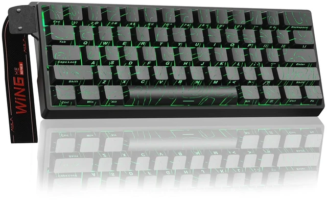 Main image of Aula WIN60 HE - 60% Mechanical Gaming Keyboard Wired, Hall Effect Magnetic Switch Hot Swappable, Adjustable Actuation RT Mode, 8000 Hz Polling Rate, RGB Keyboard 60 Percent Compact Design for PC